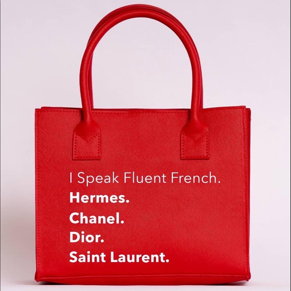 I Speak Fluent French Mini Tote